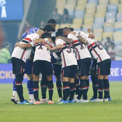 São Paulo sem vitórias há três rodadas no Brasileirão