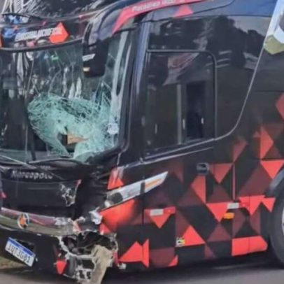 Jovem de 22 anos morre em acidente com ônibus de banda na BR-287