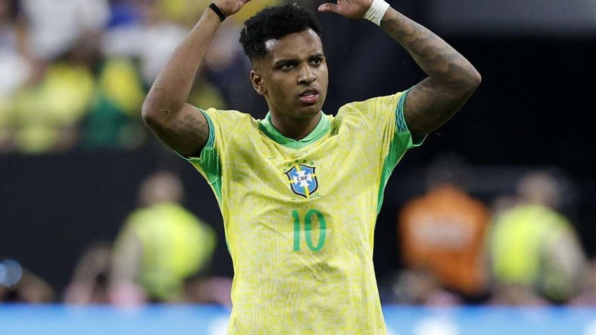 Rodrygo pela Seleção Brasileira (