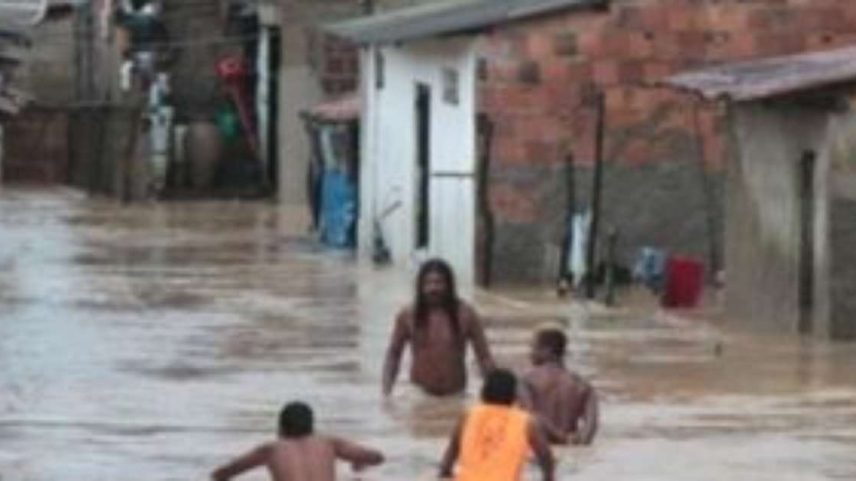 Alagamento no Recife.