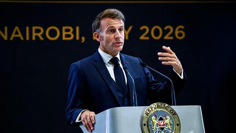 O presidente francês, Emmanuel Macron Macron, concedeu uma entrevista exclusiva à RFI e aos canais France24 e TV5 Monde, no encerramento do Sommet Africa Forward, em Nairóbi, no Quênia.