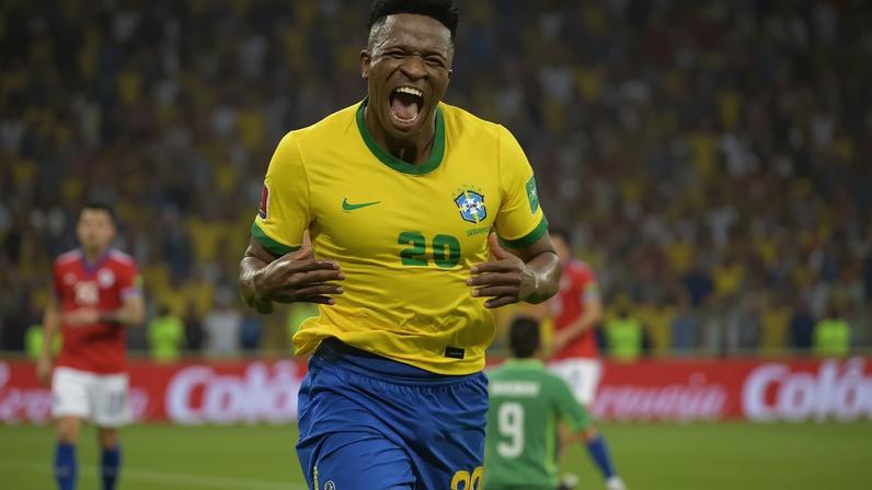 Vinícius Júnior se consolidou como uma das principais estrelas do futebol mundial e referência da Seleção Brasileira