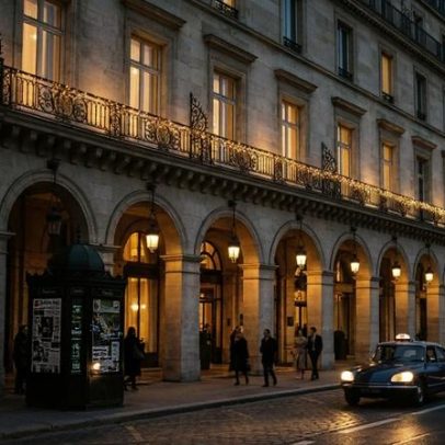 Palácio de 1835 abriga hotel de luxo com 160 suítes na Rue de Rivoli