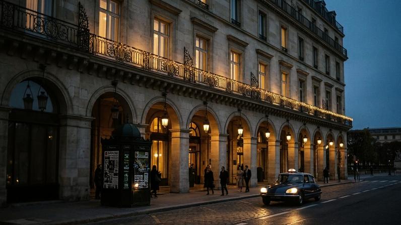 Palácio de 1835 abriga hotel de luxo com 160 suítes na Rue de Rivoli
