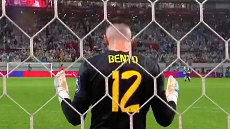 Bento perdeu a vaga para Weverton, do Grêmio – Divulgação/Al-Nassr