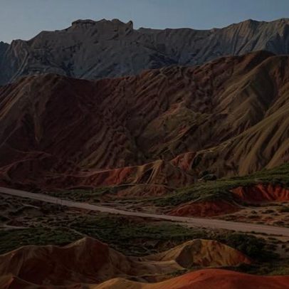 Montanhas chinesas parecem tingidas à mão; veja as imagens