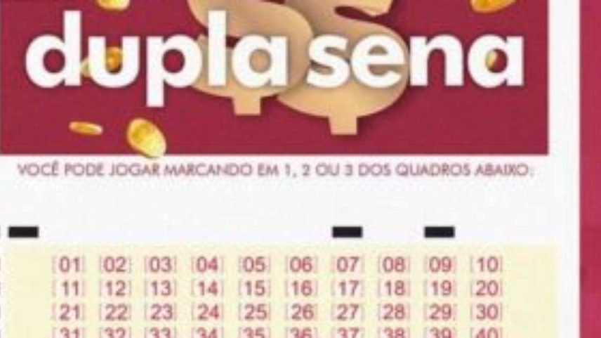 Sorteio da Dupla Sena (concurso 2958) realizado no Espaço da Sorte em São Paulo.