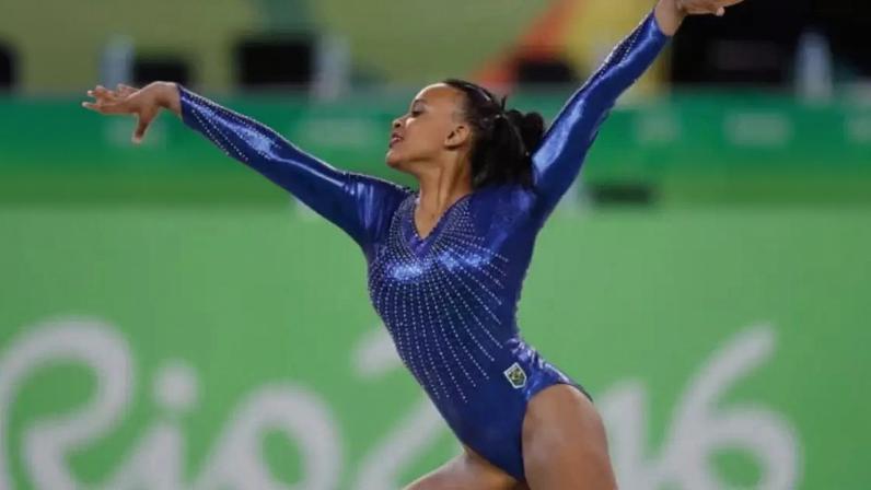 Rebeca Andrade escolheu o Rio de Janeiro como palco de sua volta à ginástica artística.