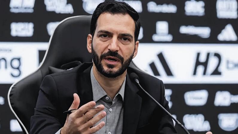 Pedro Souza / Atlético - Legenda: Pedro Daniel detalha uso de R$ 530 milhões aprovados pela SAF do Galo / Jogada10