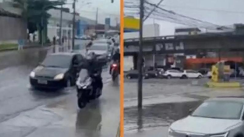 Alagamentos no Recife.