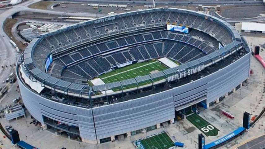 Metlife Stadium, casa do New York Giants e do New York Jets, da NFL, que será palco na final da Copa do Mundo – Twitter/Real Madrid