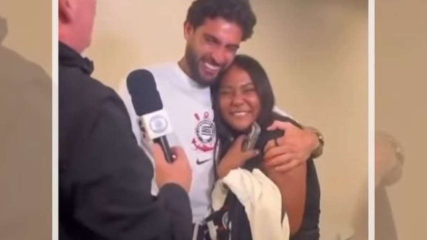 Reprodução - Legenda: Chaiany se encontra com Yuri Alberto e realiza sonho revelado no BBB / Jogada10