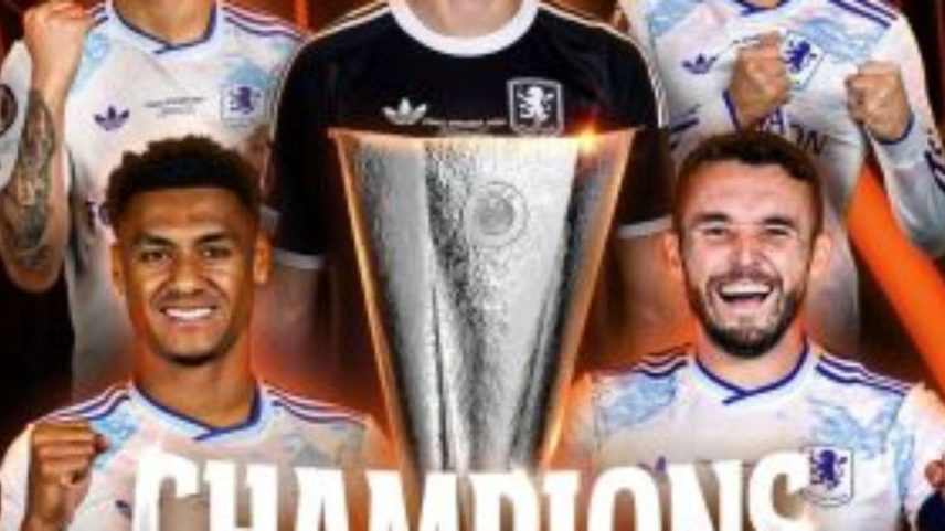 Aston Villa conquista título inédito da UEFA Europa League.