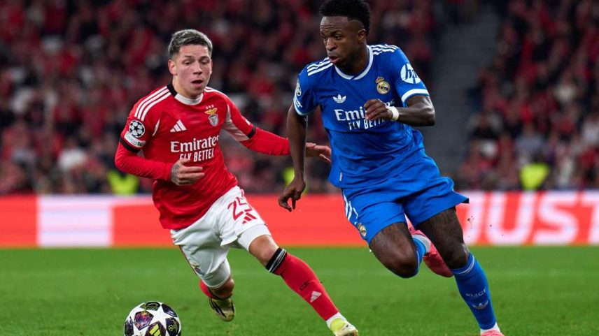 Prestianni, do Benfica e Vini Jr, do Real Madrid