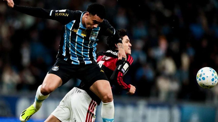 Grêmio perdeu para o Flamengo dentro da Arena –