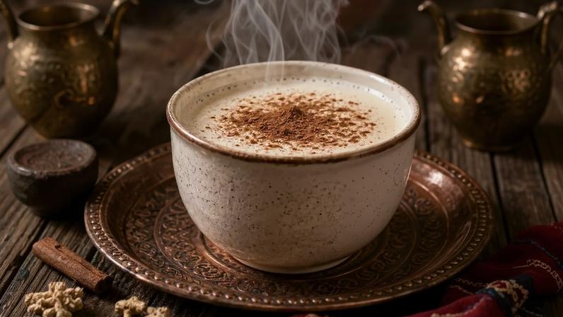 Salep: bebida quente turca amplamente consumida no inverno