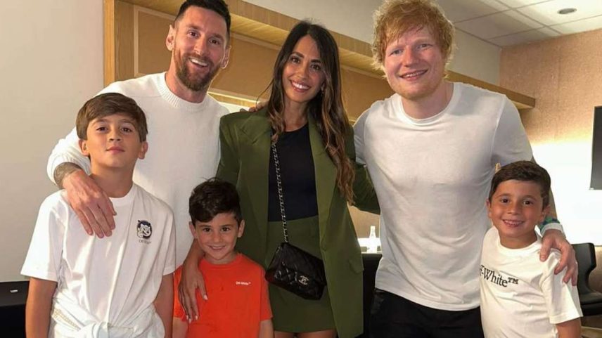 Ed Sheeran revela momento constrangedor com Messi após conversar por 3 minutos sem saber que o jogador não fala inglês. Confira os detalhes