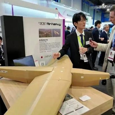 Japão desenvolve drones de papelão para uso bélico e analisa impactos