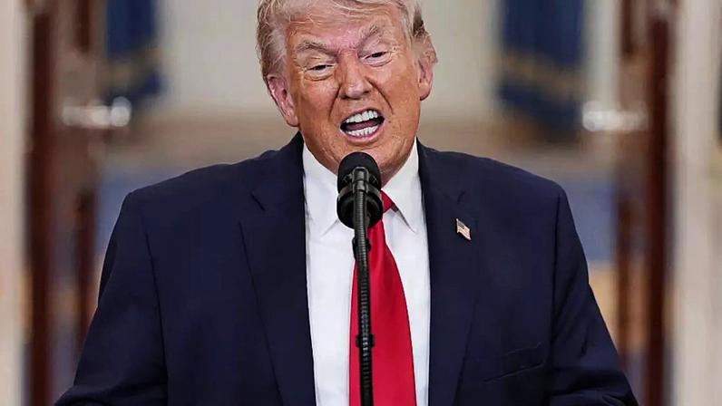 O presidente dos Estados Unidos, Donald Trump