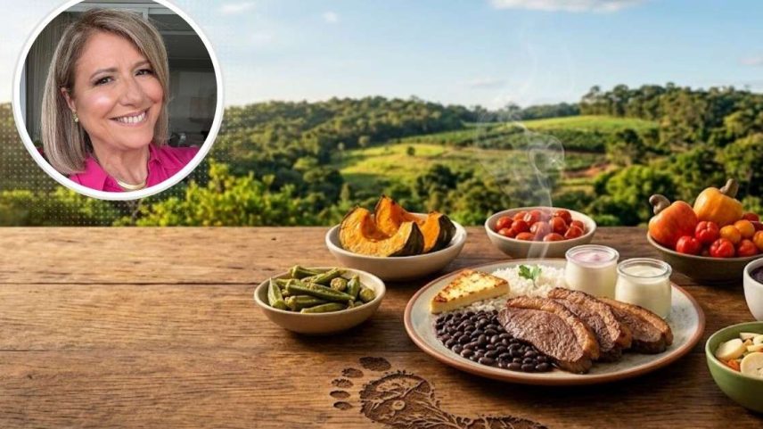 Pegada de carbono dos alimentos.
