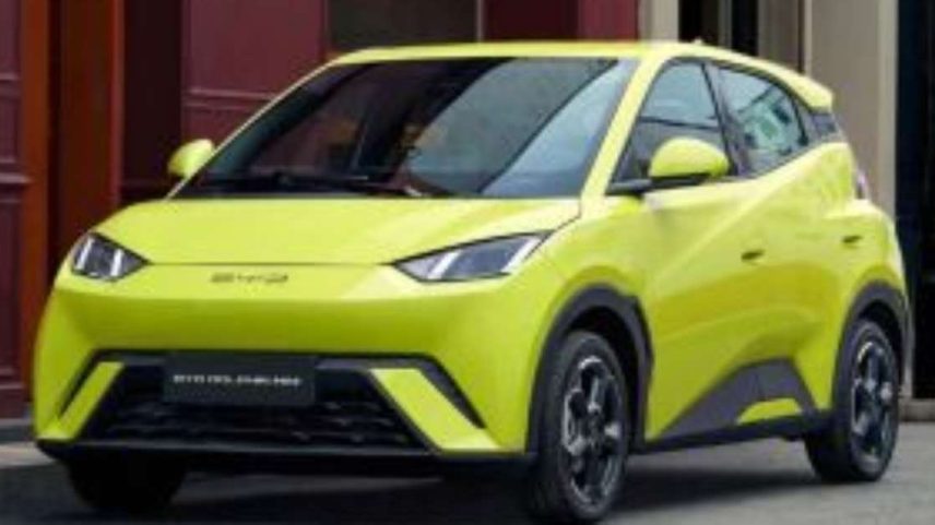 BYD Dolphin Mini o carro mais vendido no varejo em março é elétrico.