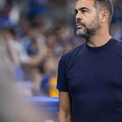 Artur Jorge vê empate com Fluminense como injusto para o Cruzeiro