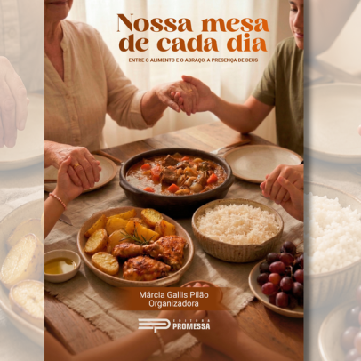Livro destaca valor espiritual da mesa familiar com receitas e memórias