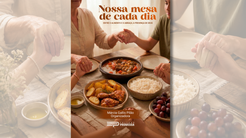 Livro destaca valor espiritual da mesa familiar com receitas e memórias