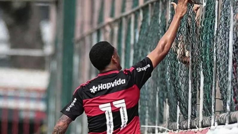 Ryan Roberto está no Flamengo desde 2023, quando tinha 15 anos –