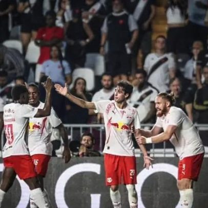 Vasco perde para RB Bragantino e fica perto da zona de rebaixamento
