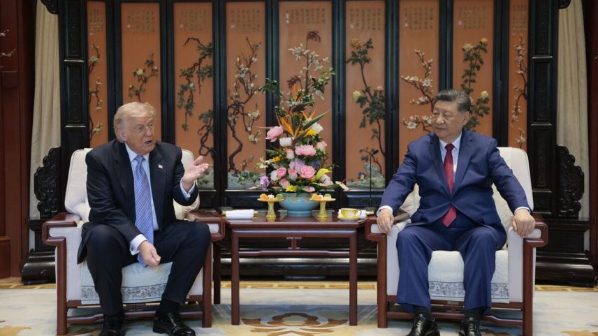 President Donald Trump said the US and China share common goals for ending the Iran war, while Beijing struck a measured tone in urging further diplomacy.