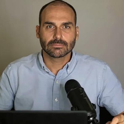 Eduardo Bolsonaro critica encontro Lula-Trump questionando soberania nacional