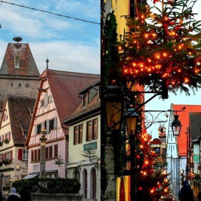 Cidade medieval na Alemanha celebra Natal o ano inteiro
