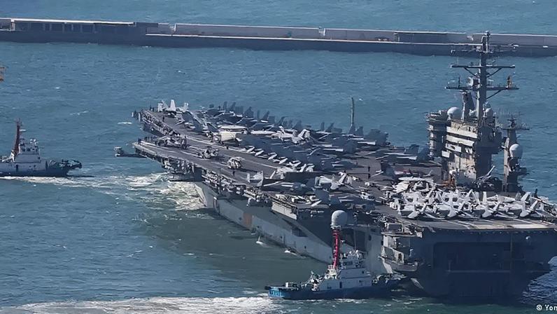 EUA anunciaram envio do porta-aviões USS Nimitz ao Mar do Caribe para exercícios militares
