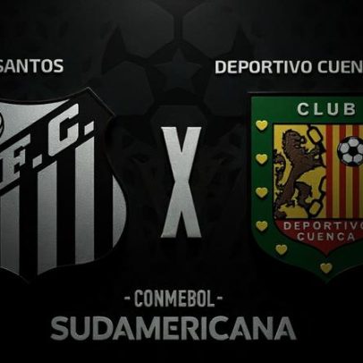 Santos x Deportivo Cuenca: transmissão ao vivo às 20h pela Voz do Esporte