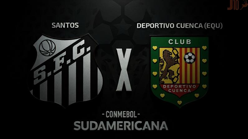 Santos e Deportivo Cuenca duelam pela Copa Sul-Americana