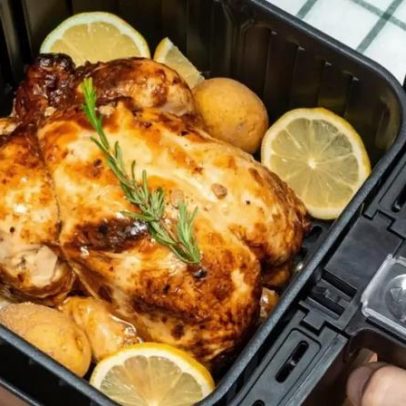 Jantar saudável com 3 receitas rápidas na air fryer