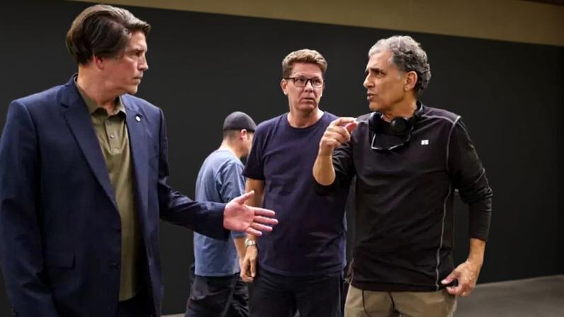 O ator americano Jim Caviezel interpreta o ex-presidente Jair Bolsonaro