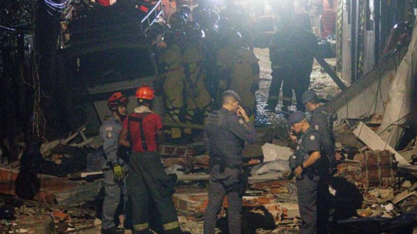 Explosão na zona oeste de São Paulo atingiu 35 casas e matou uma pessoa.