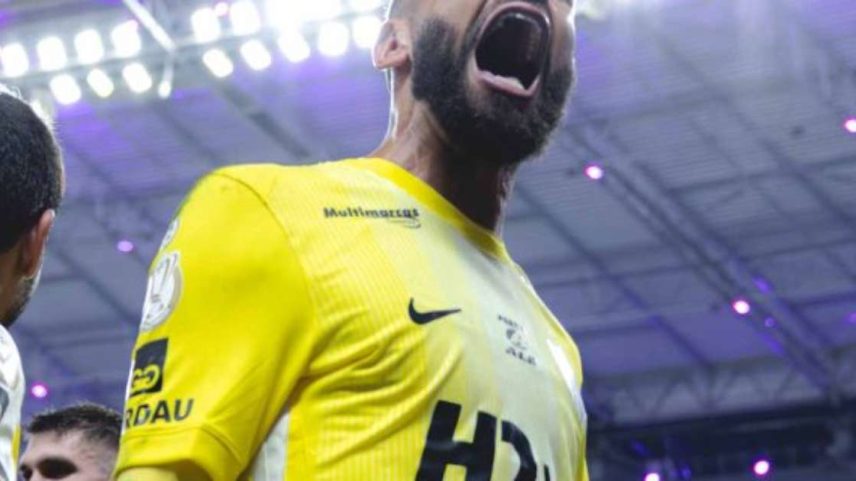 Jogadores do Galo festejam classificação do Atlético na Arena Castelão –