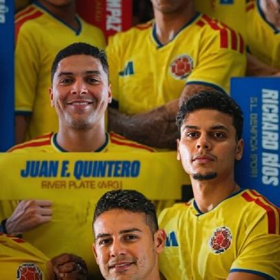 Colômbia anuncia 26 convocados para a Copa 2026 com James Rodríguez e Díaz