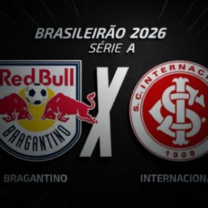 Bragantino x Internacional: onde assistir, escalações e arbitragem
