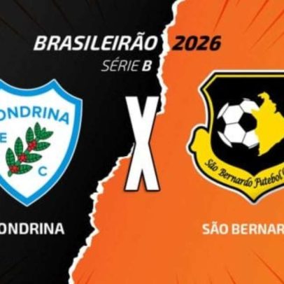 Londrina x São Bernardo: onde assistir, escalações e arbitragem