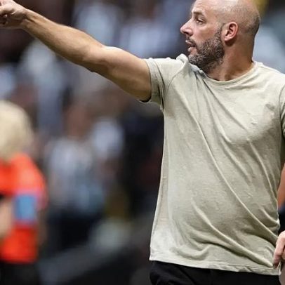 Franclim reconhece empate do Botafogo e culpa o 1º tempo ruim