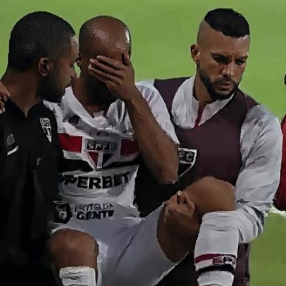 Lucas opera tendão de Aquiles e inicia recuperação no São Paulo