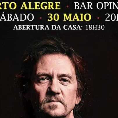 André Frateschi canta Legião Urbana no Bar Opinião, em Porto Alegre