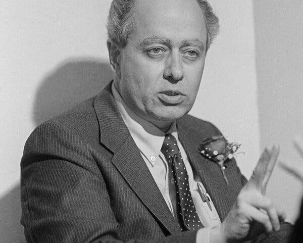 G. Robert Blakey in 1985. With RICO, he helped create “a new form of jurisprudence,” said Ronald Goldstock, a former director of the Organized Crime Task Force in New York. “It was such a dramatic change that prosecutors didn’t initially understand or use it.”