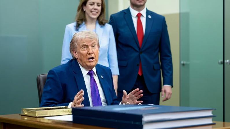 President Trump sued the Internal Revenue Service in January over the leak of his tax returns during his first term.
