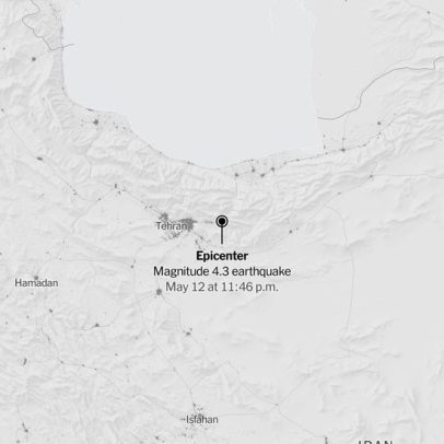 Terremoto abala Teerã, cidade com nervos já à flor da pele