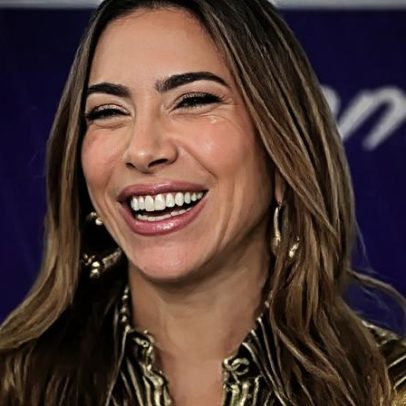 Patrícia Abravanel é criticada por look com calça chamativa